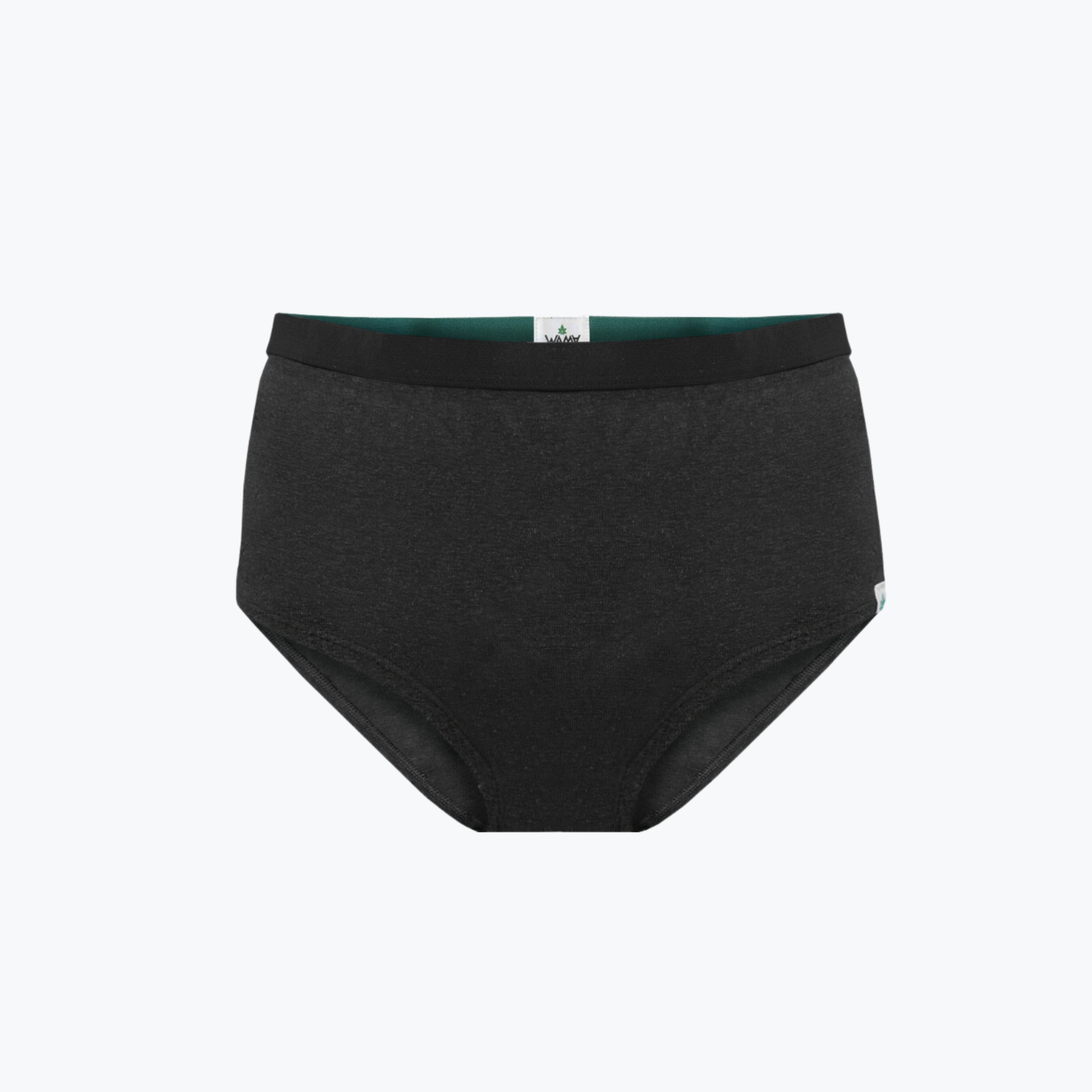 Shop THEA: ORGANIC SILK HIGH WAIST PANTIES IN TEA from HERTH at Seezona