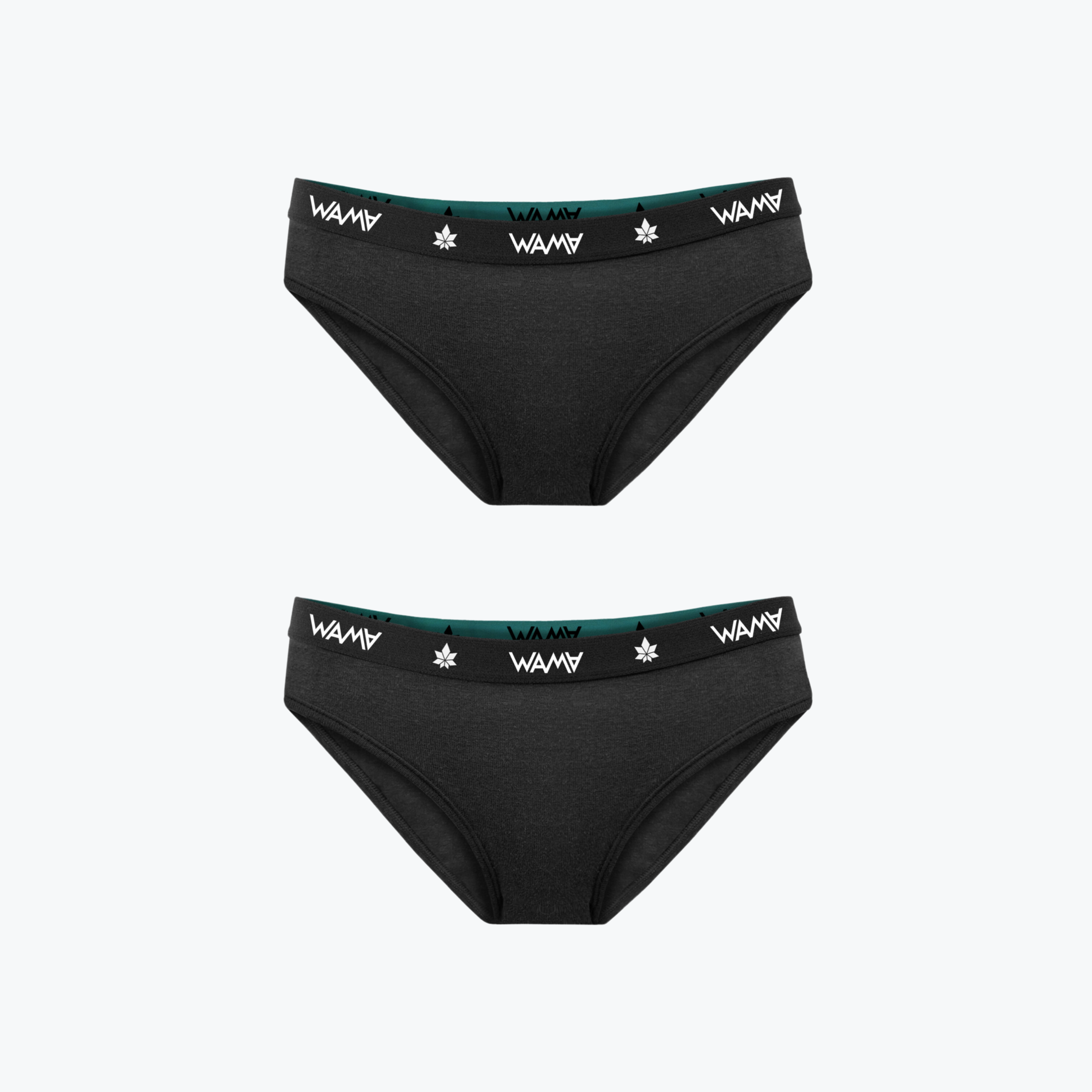 Hemp Bikini 100 (2 pack) – WAMA Underwear