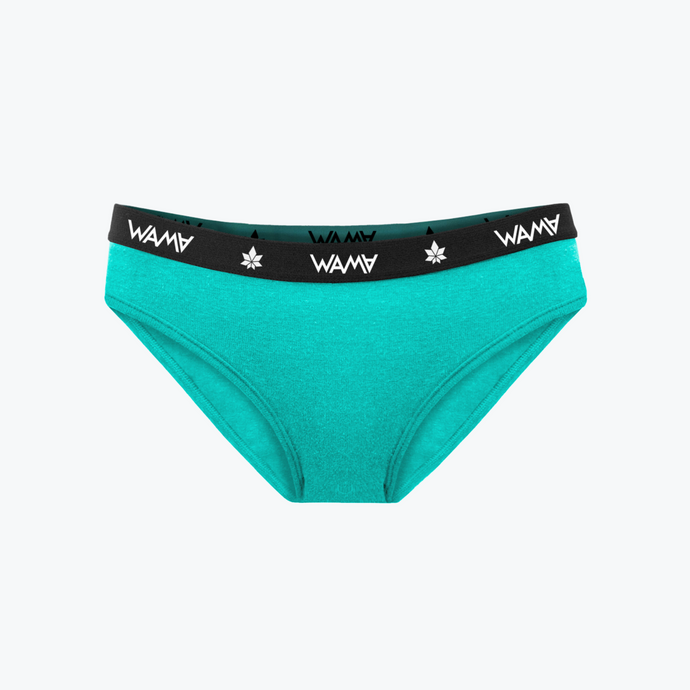 Eco Friendly Women's Hemp Hipsters from WAMA Underwear - Decadent