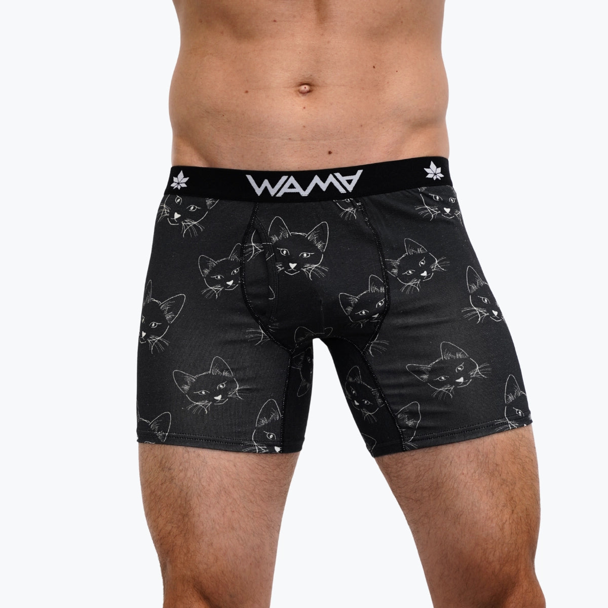 Hemp Boxer Briefs - Cats - mobile product image 33