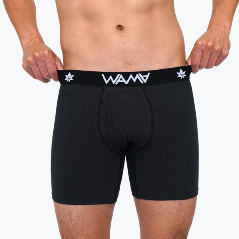 Organic Textile 4x Boxer Brief Hemp Boxer Briefs – WAMA Underwear